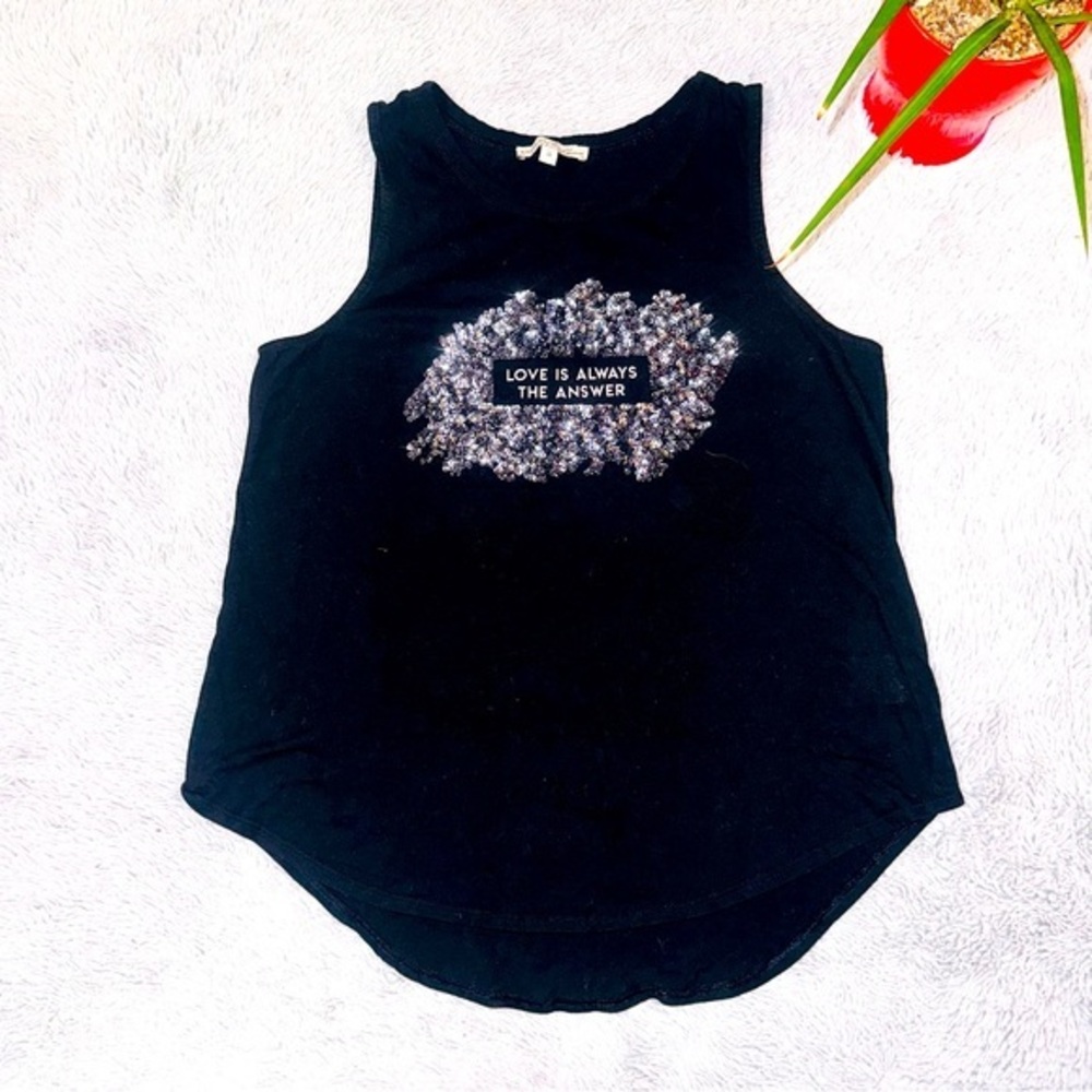 Express sequin top